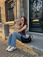 Leather Bag | ANA (Black)