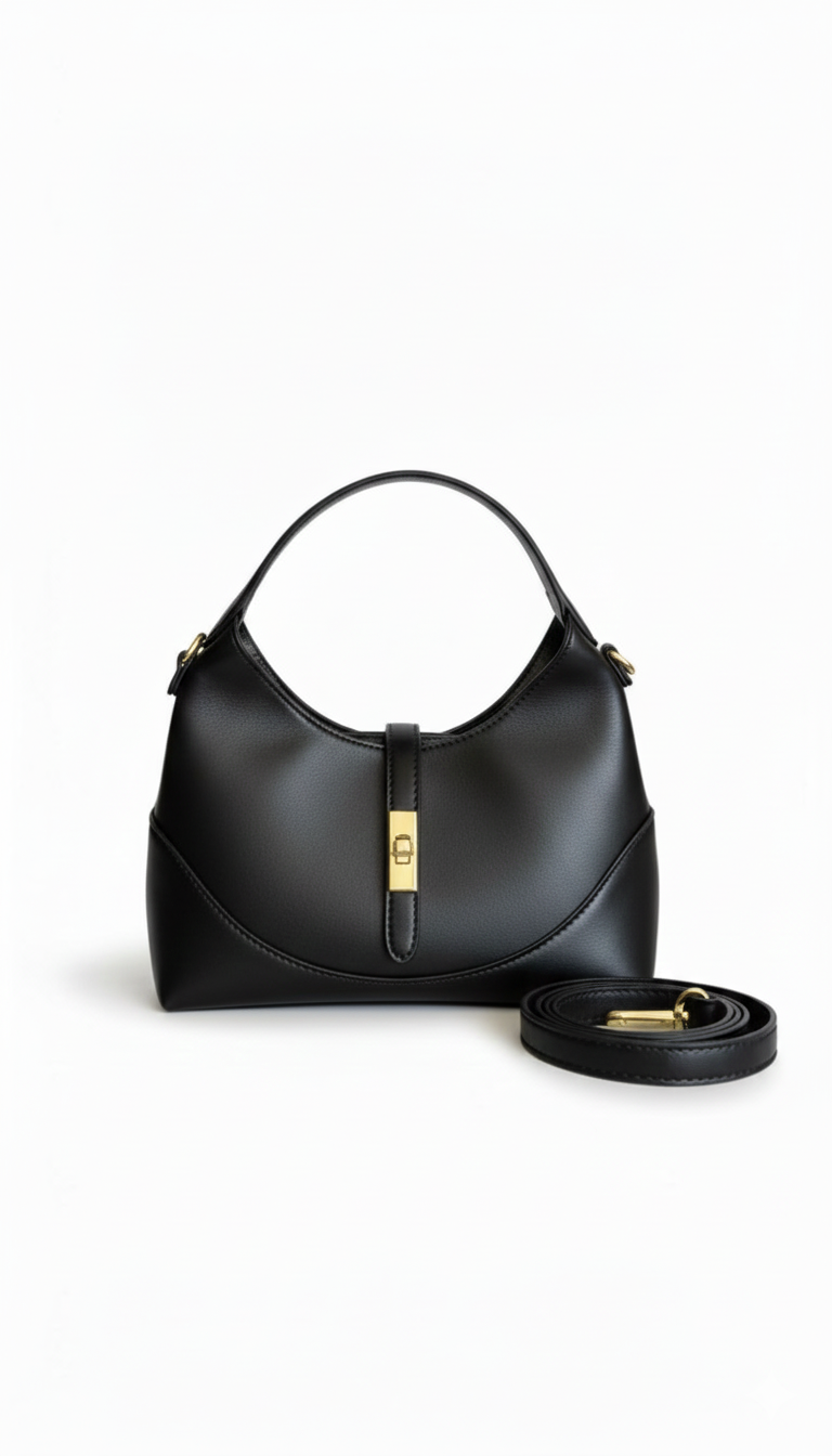 Classic Handbag | LIZ (Black)