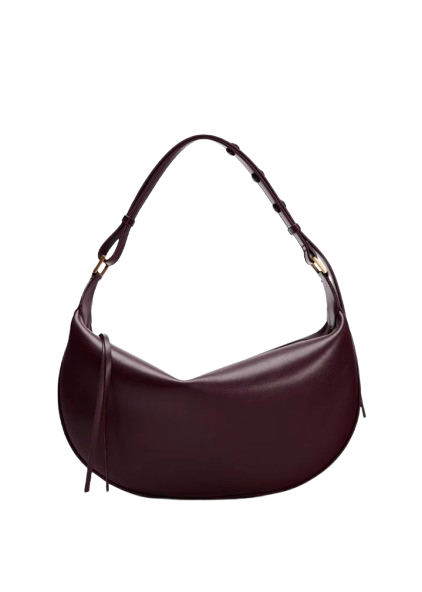 Leather Bag | ANA (Bordeaux Red)